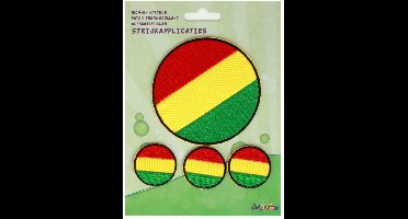 Applicaties 4 stuks op kaart Limburg cirkels