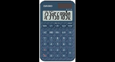 Casio Zakrekenmachine Navy (b x h x d) 70 x 8.6 x 120 mm