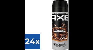 Axe - Anti-Perspirant 48h Dry Protection spray'u Dark Temptation - 150ML - Voordeelverpakking 24 stuks