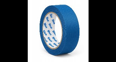 Blauwe Afplaktape 38mm UV-bestendig voor Binnen & Buiten