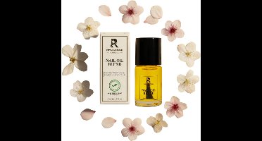 RNCosmetics - Nagelolie 15 ml - Nail Blend Olie – Natuurlijke Olie voor Nagels & Nagelriemen – Versterkt, Herstelt & Voedt Broze Nagels – Met Arganolie, Jojobaolie & Vitamine E – Voor Gezonde, Glanzende Nagels