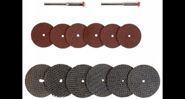 Parkside 30-delige set doorslijpschijven metaal & kunststof