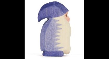 Ostheimer speelfiguur dwerg lila - fantasie speelgoed popje.