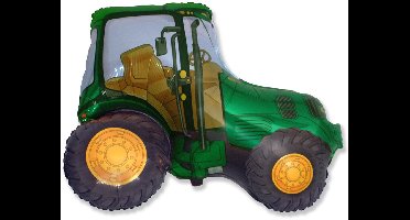 Folieballon 29 x 37 inch Tractorgroen