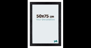Your Decoration - Puzzellijst 50x75 cm - Zwart Mat - Puzzellijst 500-1000 stukjes - MDF Fotolijst - Mura