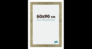 Your Decoration - Puzzellijst 60x90 cm - Goud Antiek - Puzzellijst 1500-2000 stukjes - MDF Fotolijst - Mura