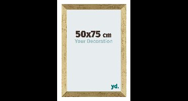 Your Decoration - Puzzellijst 50x75 cm - Goud Glans - Puzzellijst 500-1000 stukjes - MDF Fotolijst - Mura