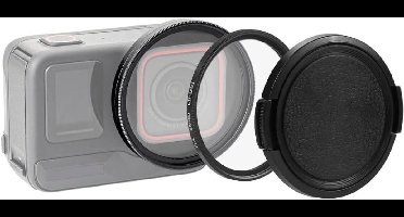 52mm filteradapter met UV-filter voor Insta360 Ace Pro, geschikt voor action camera connector accessoires.