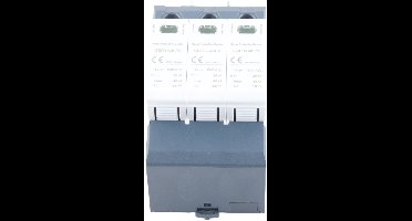 40KA 3P 1500VDC overspanningsbeveiliging DIN-railmontage laagspanning fotovoltaïsche overspanningsbeveiliging