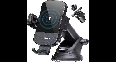 Autotelefoonhouder met 3-in-1 installatie (luchtrooster en zuignap), universele autotelefoonhouder, smartphonehouder.