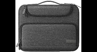 Waterdichte 12.9 Inch Laptop Sleeve - Geschikt voor Tablets en Laptops tot 12.9 Inch, Met Dubbele Vakken en Uittrekbare Handgreep