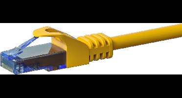 Danicom UTP CAT6a patchkabel - 3 meter geel - 100% koper - netwerkkabel - internetkabel - UTP kabel - RJ45 - 10000 mbit/s