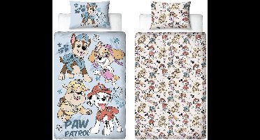 Paw Patrol - Dekbedovertrek - Geschikt voor 140 x 200 cm. - Dekbed - Eenpersoons