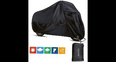 Livista® - Waterdichte en Verstevigde Bakfiets/Motorhoes – Stormbestendige Bescherming – Geschikt voor 1 of 2 Voertuigen – Dikke en Duurzame Ontwerp – Inclusief Opbergtas