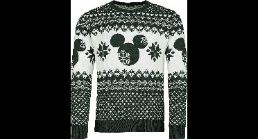 Mickey Mouse Ugly Sweater Mickey Heren Christmas jumper - meerkleurig - S