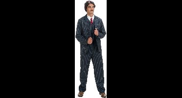 CHAKS - Gomez Addams Wednesday-kostuum voor volwassenen - XL (190 cm)