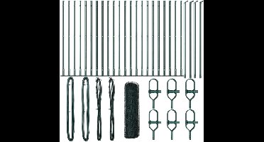 vidaXL - Hekpaal. - Groen