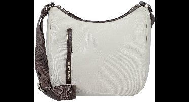 MANDARINA DUCK Schoudertas Hunter Hobo Bag Whitecap Gray Crème