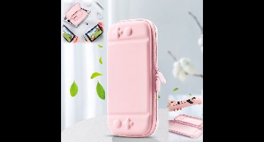 beschermhoes - Nintendo Switch-consolehoes - draagtas - Switch 2-opbergoplossing - cadeau voor vrouwen - roze