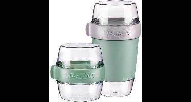 Bundle Lunchpot + Pocketbox, mintgroen