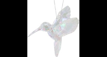 Housevitamin - Kersthanger Kolibrie - Acryl - Iridescent - 9,5x7x9 cm
