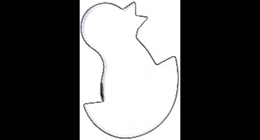 Orion - Roestvrijstalen Koekjesuitsteker - Kurkkuikje - 7 cm - Duurzaam