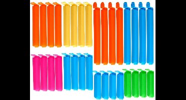 Zaksluiters Set van 32 - Vershoudclips voor Kruidenzakjes - Afsluitclips - Keukenorganizer