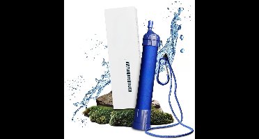 RVV® Waterfilter noodpakket - Waterfilter - Blauw - 19cm x 3cm x 3cm