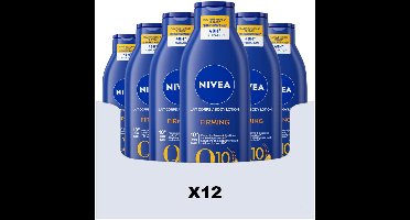 NIVEA Bodymilk Q10 Verstevigend - 12 x 250 ml - Voordeelverpakking