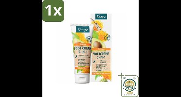 1 x Kneipp - Voetcrème 5‑in‑1 - Verlicht jeuk, hydrateert & herstelt - 75 ml- Voetcrème - Voetverzorging - Voeten Hyderate - Jeuk Verlichten - Droge Voeten