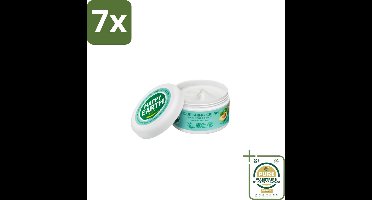 7 x Happy Earth – Voedende Crème – 100% Natuurlijk – 200 ml - Grootverpakking - Voedende Crème - Droge Huid - Natuurlijke Crème - Vegan Crème - Avocado-olie
