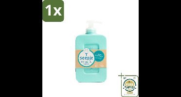 1 x Seepje - Handzeep - Eucalyptus met Rozemarijn - 300 ml - Antiseptische Geur- Handzeep Eucalyptus - Handzeep Rozemarijn - Natuurlijke Handzeep - Antiseptische Handzeep - Handwas