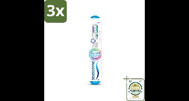 3 x Sensodyne - Tandenborstel - Complete Care Soft - Volledige Zorg - 1 tandenborstel - Grootverpakking - Gevoelige Tanden - Tandborstel - Mondverzorging - Tandenborstel Soft - Gevoelige Tandenborstel