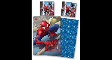 Spiderman Parure de lit 80 x 80 cm + 135 x 200 cm 100% Coton