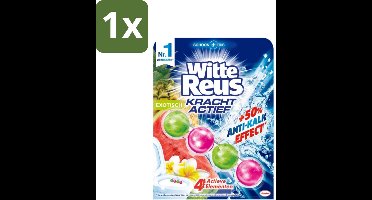 Witte Reus - Toiletblok - Kracht Actief Exotisch - Fris & langdurige geur - 1 stuk