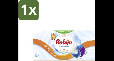 1 x Robijn – 3-in-1 Wascapsules – Stralend Wit - 26 Capsules - Koffiezetapparaat