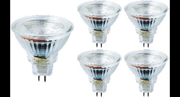 LED line LITE LED Spot GU5.3 MR16 - 3W (vervangt 20W) - 273lm - Ø50mm - 12V - Energiezuinig - 5 stuks