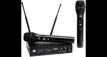 Omnitronic UHF E-FLEX 2 559-575 MHz Wireless Mic System