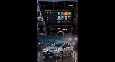 ADIVOX 9 inch T4 geschikt voor Toyota Prius Plus 2012-2020 Android 15 CarPlay/Auto/Wifi/DSP/RDS/5G/QLED/DAB+