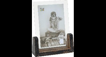 Deknudt Frames fotohouder S67TZ2 V - zwart geschilderd - foto 13x18 cm