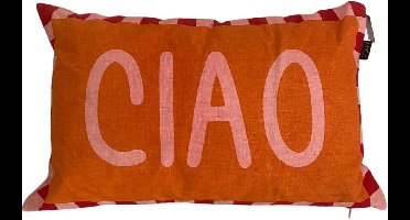 Mica Decorations Ciao Sierkussen - 55 x 35 x 10 cm - Oranje