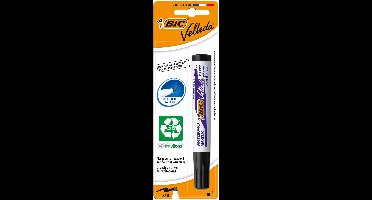 BIC Velleda 1701 ECOlutions Whiteboard Markers - Middelgrote Kogelpunt - Zwart- Verpakking van 1
