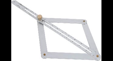 Hoekmeter Multi Angle Finder - Aluminium Verstekhaak Meetinstrument - Instelbare Draagbare Protractor - Vierkante Hoekzoeker - Handmatige Meetgereedschap - Voor Baksteen, Steen, Keramische Tegels, Hout en Laminaat