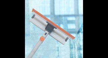 Telescopische Raamwisser Set – Raamreiniger met Uitschuifbare Steel – Inclusief Inwasser & Trekker – Voor Ramen, Dakramen & Badkamer