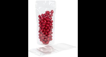 Stazakken Transparant 11x6x24 cm met Ophanggat (100 stuks)