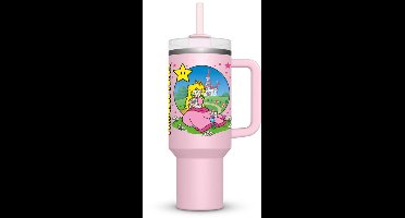 Pyramid International Super Mario Stainless Steel tumbler Peach 1130 ml Kitchen- and Tableware