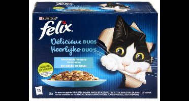 6x Felix - Malse reepjes visselectie in gelei - 12x85g