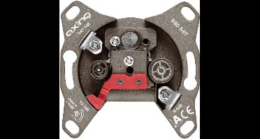 Axing SSD 5-07 Antennedoos TV, FM, Satelliet Inbouw (in muur) Contactdoos