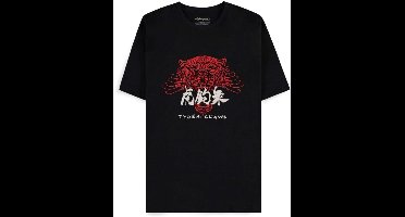 Cyberpunk 2077 - Tiger Claws Unisex Tshirt - XL - Zwart