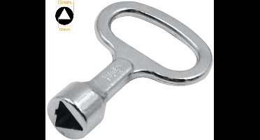 Set van 2 dopsleutels- driehoekige steeksleutels- voor elektrische kasten- liften- watermeterkleppen- elektrische kasten